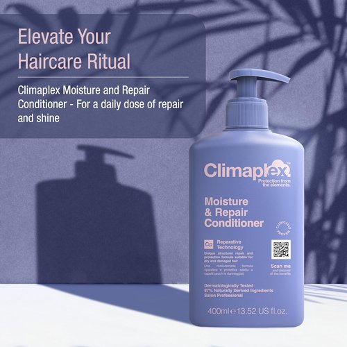 Climaplex Moisture & Repair Conditioner - Soothing & Regenerating Formula - 13.52 oz for All Hair Types