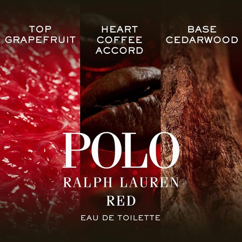 Ralph Lauren Fragrances Polo Red - Men's Deodorant - Woody & Spicy Scent - Alcohol-Free, Long Lasting - 2.6 Oz
