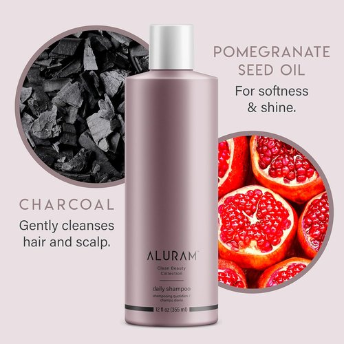 Aluram Coconut Water Daily Shampoo - Detoxifying Hydration & Volume for All Hair Types