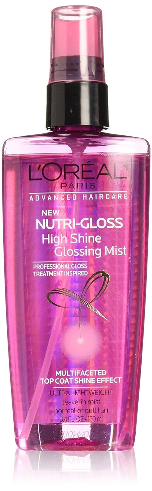 L'Oréal Paris Advanced Haircare Nutrigloss Glossing Mist - High Shine Formula, 3.4 fl. oz.