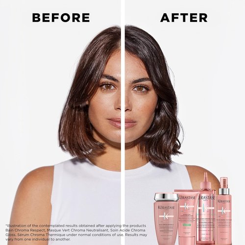 Kerastase Chroma Absolu Shampoo & Conditioner Set - Hydrate & Protect Color-Treated Hair with Glycerin & Hyaluronic Acid