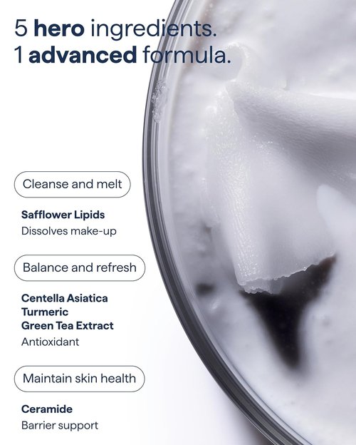Dr. Shah Remedy Cleansing Balm - Melts Makeup & Sunscreen | Fragrance-Free | 1.5 Fl Oz