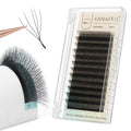 ANNAFRIS 5D Premade Fan W Shape Eyelash Extensions 0.07 L Curl 9-13mm Mix Volume Self Fanning False Lashes Makeup Supplies Professional Use Lash Extension(0.07 L, 9-13mm Mix)