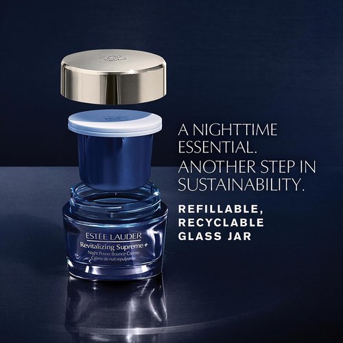 Estée Lauder Revitalizing Supreme+ Night Power Bounce Cream - Peptide Face Moisturizer | Firms, Lifts & Plumps Skin