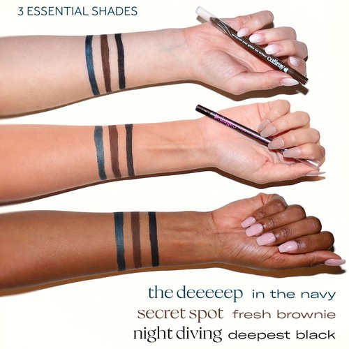 Caliray Surfproof Pencil Longwearing Easy Glider Eye Definer - Secret Spot - Brown (0.9 oz)