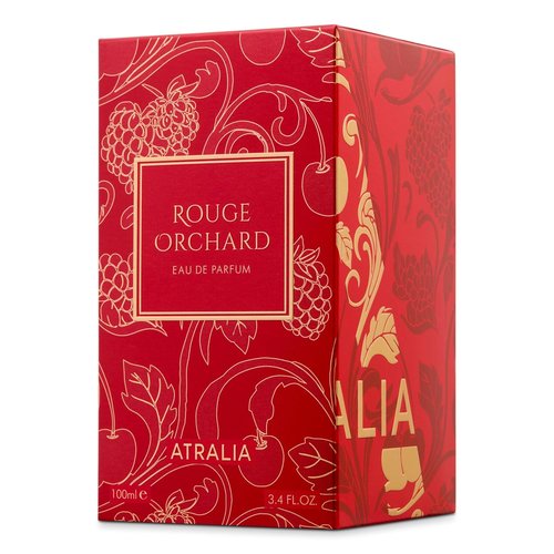 Atralia Rouge Orchard Eau de Parfum 100ml - Long-Lasting Fruity Floral Women's Perfume with Raspberry, Rose & Vanilla