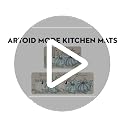 Hello Pumpkin Fall Kitchen Mats Set of 2 - 17x29 & 17x47 Inches, Blue