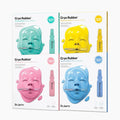Dr.Jart+ Cryo Rubber Mask Collection - 4 Hydrating & Brightening Korean Face Masks | Skin Care Kit with Hyaluronic Acid & Niacinamide