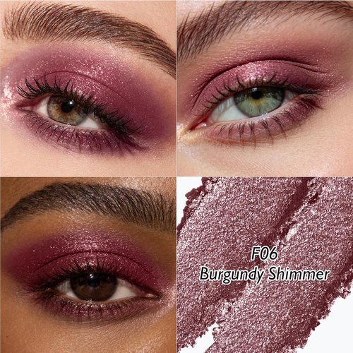 Regine Switzerland Burgundy Cream Eyeshadow Stick - Dual-Ended Long-Lasting Shimmer Pencil for Easy Blending