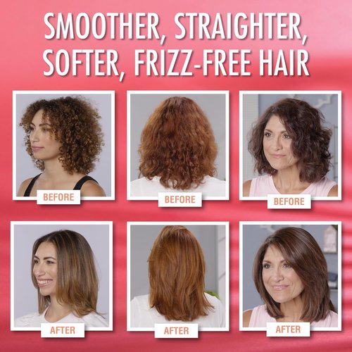 Keratin Salon Direct Keratin Hair Treatment - Frizz Control, Formaldehyde Free, 4 oz | Smoothing Cream for Curly, Dry, Damaged Hair