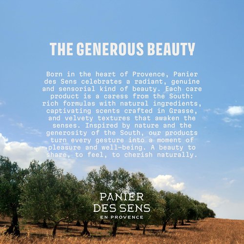 Panier des Sens Orange Blossom Hand Cream with Olive Oil - Nourishing Hand Cream for Dry Cracked Hands 97% Natural Ingredients - Dermatologically Tested Hand Lotion for Woman Made in France, 2.5 fl oz