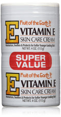 Fruit of the Earth Vitamin-E Cream 4 oz. Jar (Case of 6)