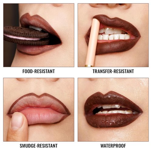 Oulac Waterproof Lipliner Pencil - Smooth, Creamy & Retractable Lip Makeup | Vegan & Cruelty-Free, LL04 Sunlit Peach