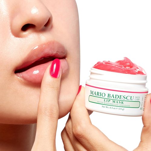 Mario Badescu Lip Mask - Overnight Treatment With Coconut Oil & Shea Butter for Soft Lips