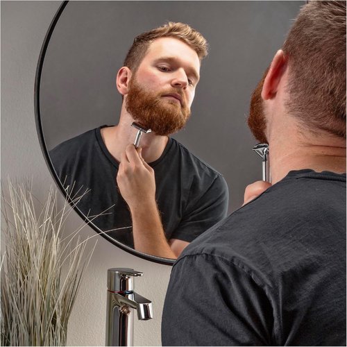 King C. Gillette Double Edge Safety Razor - Includes 5 Platinum Coated Blades | Perfect Gift for Men