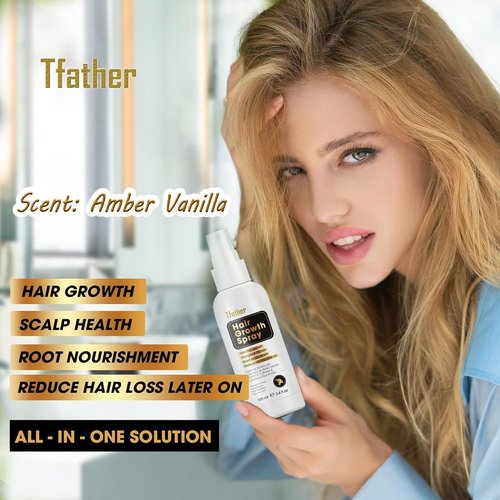 Herb Hair Growth Oil Spray - Strengthen Thinning Hair & Boost Scalp Health for Women & Men