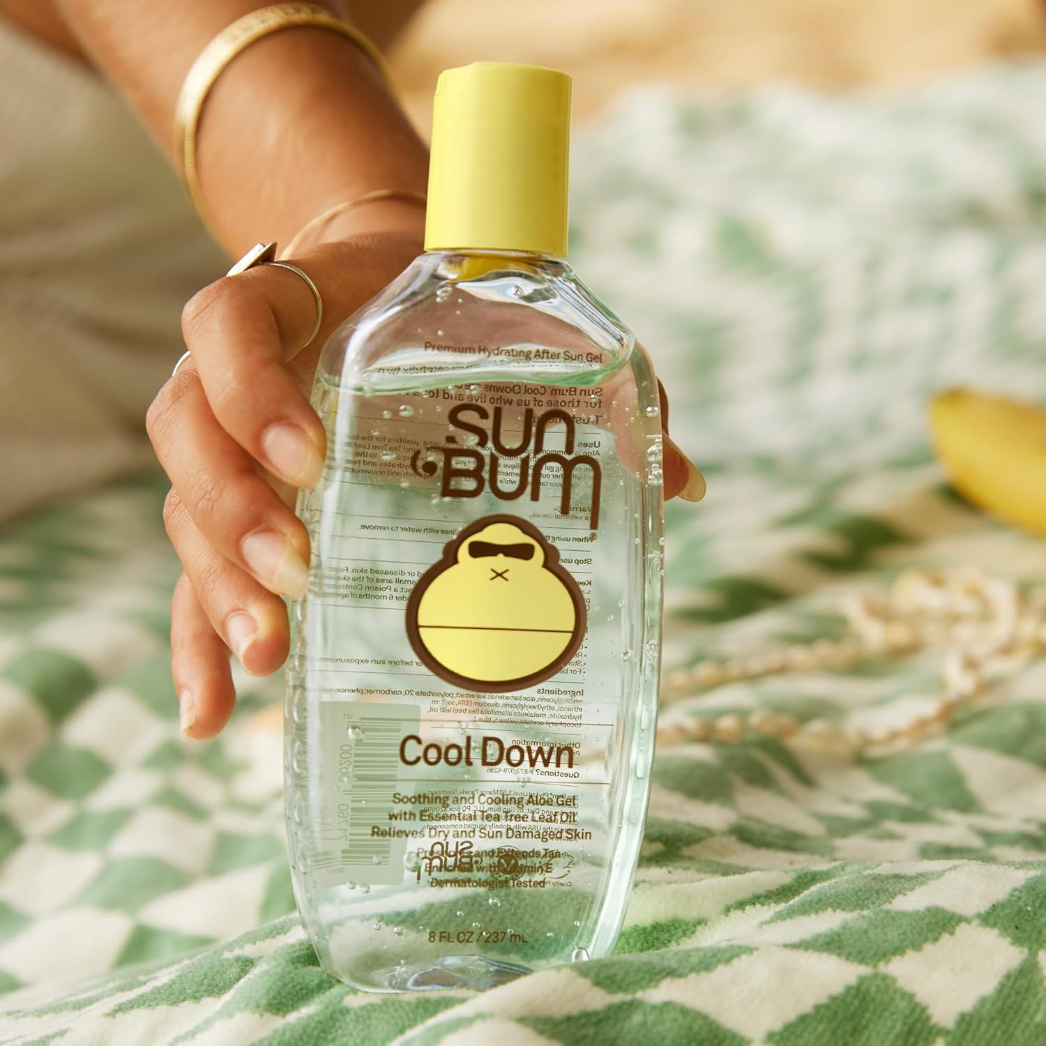 Sun Bum Aloe Vera Gel - Vegan After Sun Care to Soothe & Hydrate Sunburn - 8 oz