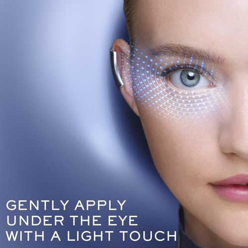 Lancôme Génifique Eye Cream - For Dark Circles & Fine Lines - With Bifidus Prebiotic, Hyaluronic Acid & Vitamin Cg - 0.67 Fl Oz
