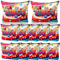 SilTriangle 12 Pcs Bingo Gifts Makeup Bags Bingo Game Lover Gifts Travel Zipper Pouch for Seniors Mom Grandma Women Players