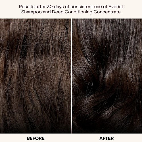 Everist Haircare Travel Duo - Shampoo & Deep Conditioning Concentrate Set | Deep Hydration, Aloe Vera, 2 x 0.7 fl oz