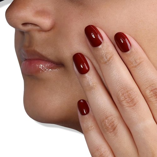 LONDONTOWN Lakur Nail Polish - Red, Long-Lasting & Chip-Resistant | Non-Toxic Vegan Formula, 0.4 Fl Oz - You Autumn Know