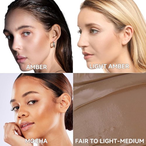 FV Cool Toned Contour Stick - Creamy, Blendable Formula for Natural Face Sculpting | Long-Lasting, Waterproof, 01 Amber