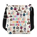 WCGXKO Musical Lover Gift Musical Character Zipper Pouch Makeup Bag (SLEEP HA XK)