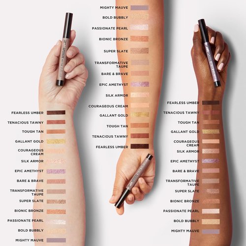 IT Cosmetics Superhero Waterproof Eyeshadow Stick - Longwear Blendable Cream for Sensitive Eyes | 0.05 oz