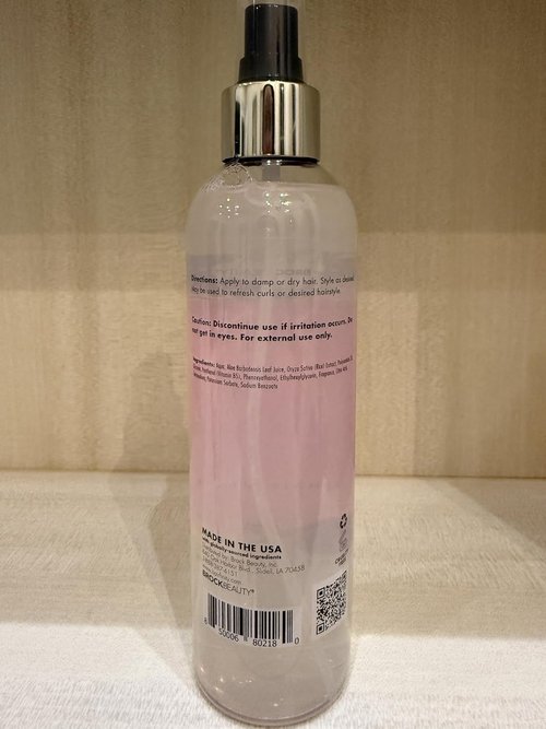 Hairfinity Rice Water Hair Mist - Silicone & Sulfate Free Formula for Damaged, Curly Hair | 8oz