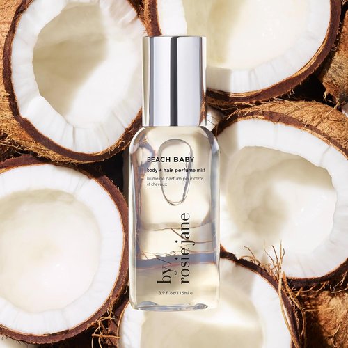 By Rosie Jane Body & Hair Perfume Mist - Beach Baby Scent with Orange Spritz & Ocean Water | 115ml