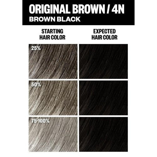 IGK Permanent Hair Dye Color Kit - 4N Original Brown | 100% Gray Coverage, Ammonia-Free, Shine Boost