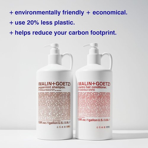 MALIN+GOETZ Cilantro Hair Conditioner - Hydrating & Detangling Formula with Cilantro Extract | Vegan & Cruelty-Free (8 oz/16 oz/Refill)