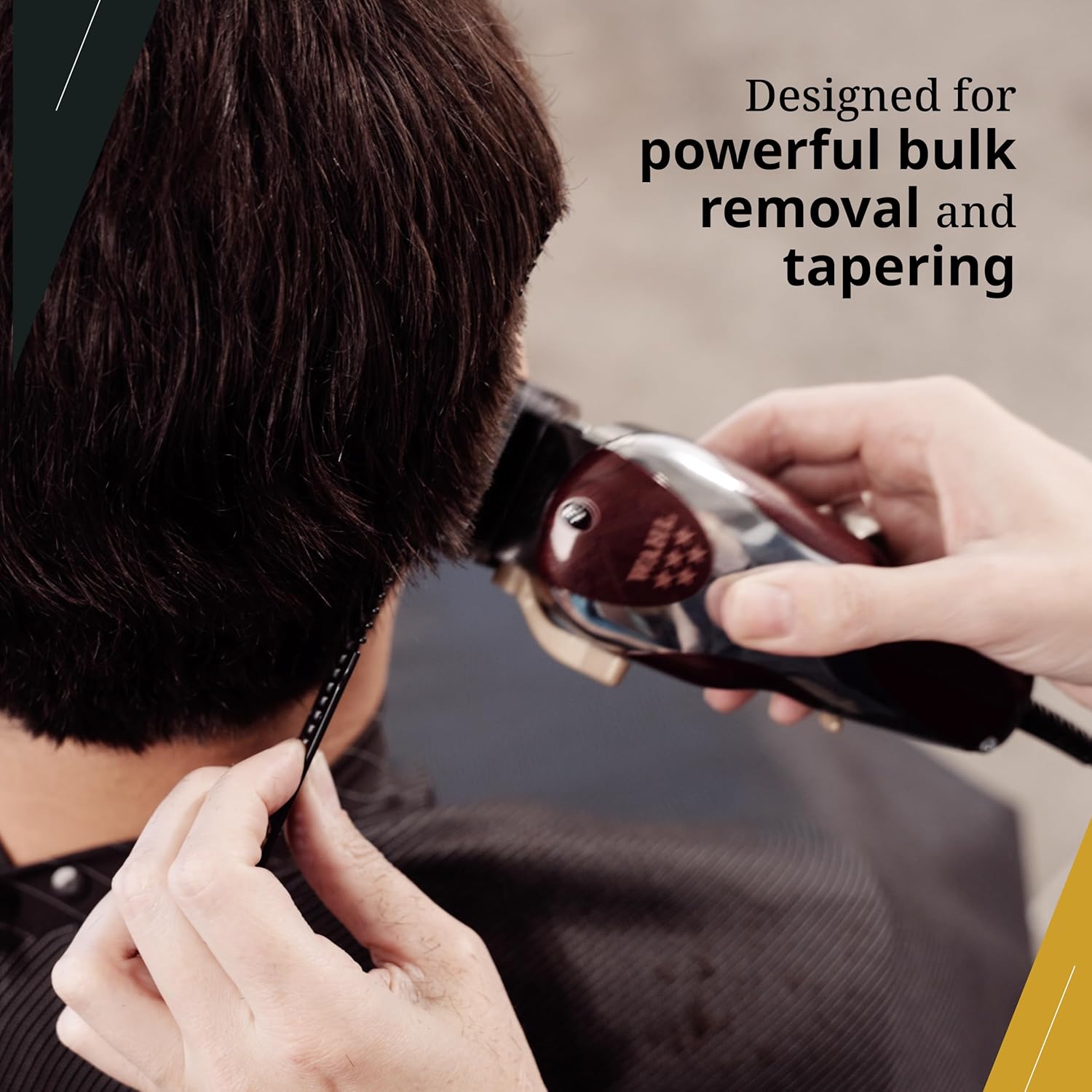 Wahl Professional 5 Star Series Magic Clip - Precision Fade Clipper with Adjustable Blades, Chrome Finish