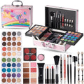 Hot Sugar Makeup Kit for Little Girls 4-6, Girls Makeup Set Ages 8-12, With Unicorn Aluminum Cosmetic Box
