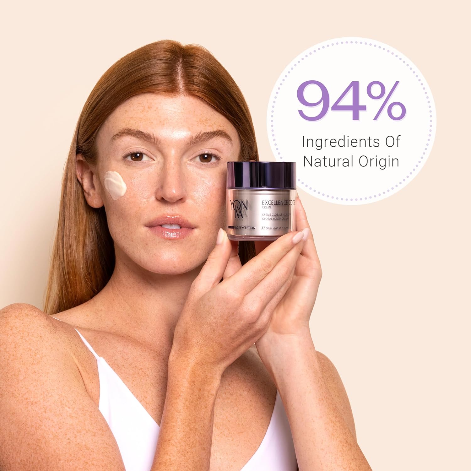 Yonka Age Exception Excellence Code Crème - Specialized Anti-Aging Cream for Mature Skin Types