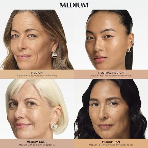 IT Cosmetics CC+ Nude Glow Foundation | Medium Coverage SPF 40 with 2% Niacinamide & Hyaluronic Acid - 1.08 fl oz