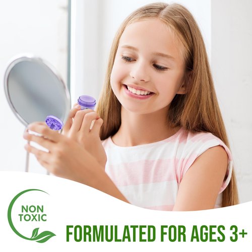 6pc Smoothie Lip Balm Set – Fruit-Scented Lip Glosses in Adorable Smoothie-Shaped Containers