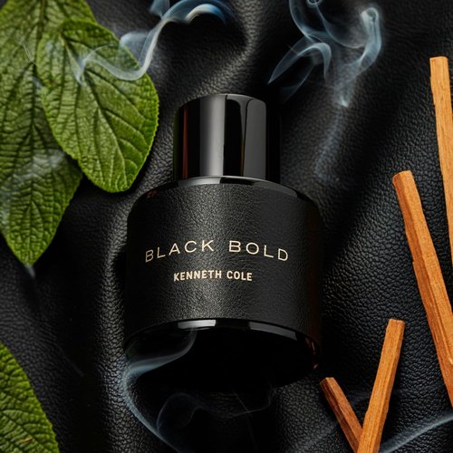 Kenneth Cole Black Bold Eau de Parfum for Men - 3.4 Fl Oz | Long-Lasting Fragrance