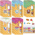 Loopeer 45 Pcs Ice Cream Drip Baseball Party Favors Gifts Decorations Bulk Ice Cream Drip Lip Balms Sports Baseballs Team Gifts Birthday Party Favors Inspirational Supplies for Teen Adults