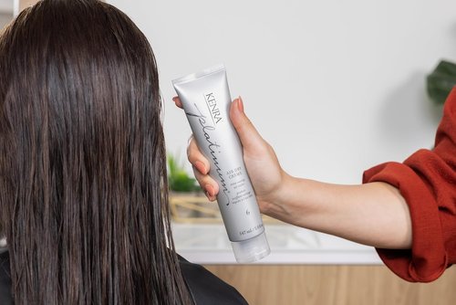 Kenra Platinum Air Dry Crème 6 - Time-Saving Air Styler for Natural Body & Frizz Control | All Hair Types