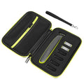 EcoVibe EVA Protective Shaver Hard Case Compatible with Philips One Blade QP2724/90 QP2834/70 QP2630/72 Hybrid Electric Trimmer Hard Portable Storage Carrying Case for Shavers and Accessories