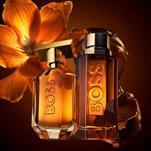 BOSS The Scent Eau de Parfum Intense - Ambery Cologne for Men with Amber Accord & Maninka Fruit