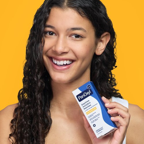 PanOxyl Daytime Invisible Patches, Dermatologist-Recommended Brand, Help Manage Blemishes, Unclog Pores and Exfoliate with Salicylic Acid, 20 Large and 20 Small Patches, Latex-Free, 40ct