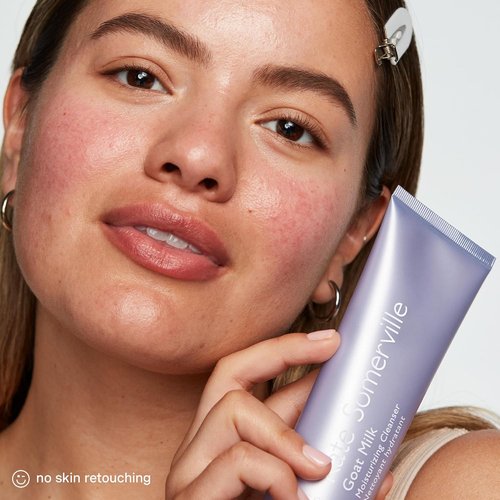 Kate Somerville Goat Milk Cleanser - Gentle Daily Face Wash for Sensitive Skin, Relieves Dryness & Tightness