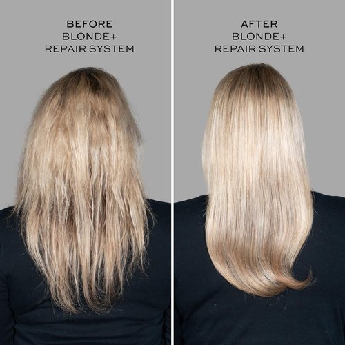 John Frieda Blonde+ Hair Repair Conditioner - Bond Building Complex for Moisture Restoration | 8.3 Oz