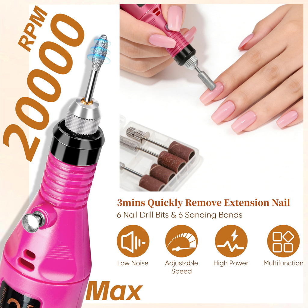 YALSYNY NAIL POLISH KIT with U V Lamp and Drill Starter Kit 36 Colors Gel Nail Polish Nail Art Gel Manicure Kit