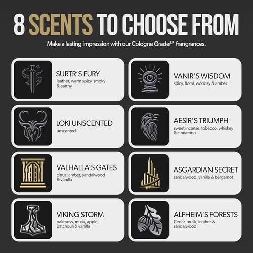 Beard Struggle Warrior’s Beard Balm - Aesir's Triumph | Non-Greasy, Cologne-Grade Fragrance, 50g