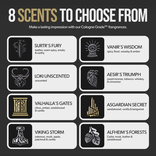 The Beard Struggle Warrior’s Beard Balm - Silver Collection, Viking Storm - Non-Greasy Low-Hold Formula, Luxurious Cologne-Grade Fragrances 100% Natural Ingredients - 50g / 1.76 US. oz.