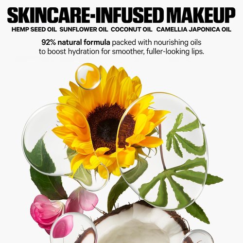 Milk Makeup KUSH Lip Oil - Lightweight, Sheer Tint - Vegan & Cruelty-Free Formula | Hydrating & Non-Greasy
