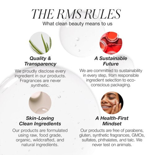 RMS Beauty ReEvolve Medium Coverage Liquid Foundation – Skincare-Infused, Natural Finish – Non-Comedogenic & Silicone-Free – 12-Hour Wear – Refillable – 1.0 fl oz